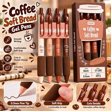 Coffee Soft Bread Pens