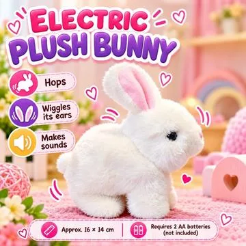 Electric Plush Bunny