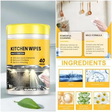 Multi Function Kitchen Wipes