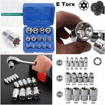 14pc Torx Socket Set