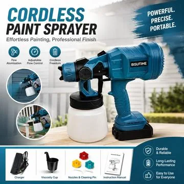 Cordless Paint Spray Gun