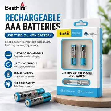 Rechargeable AAA Batteries