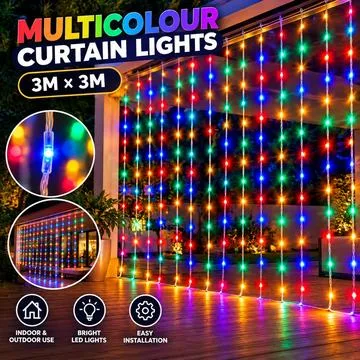 Multi Curtain String Lights (265)
