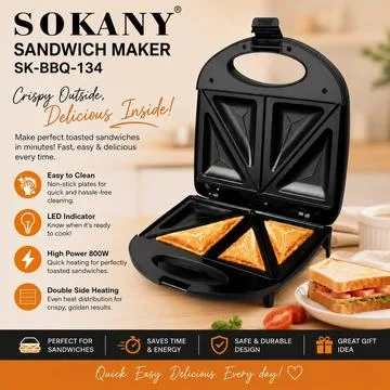 Sandwich Maker SK-BBQ-134