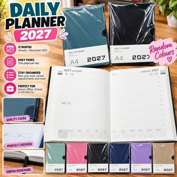 A4 Daily Planner